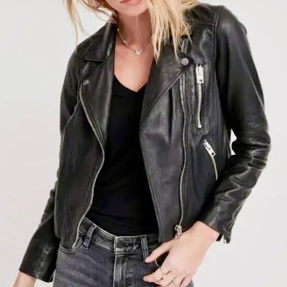 Lucky Brand Jackets & Blazers - Lucky Brand Faux Leather Vegan Moto Jacket